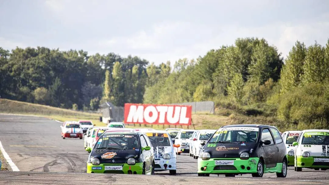 Grille Twin'Cup sur circuit